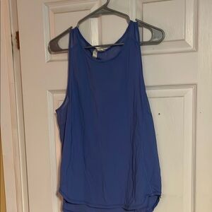 Lululemon Athletica Blue Sleeveless Tank Top